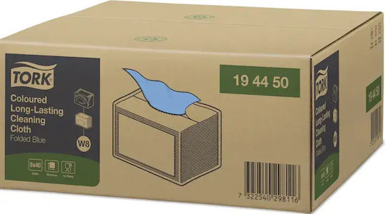 Tork Professionelle Reinigungspapiere Blau 8 Packstücke TRK-194450