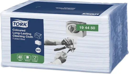 Tork Professionelle Reinigungspapiere Blau 8 Packstücke TRK-194450