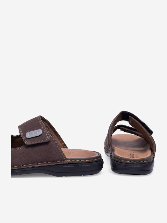 Herrensandalen in Brauner Farbe