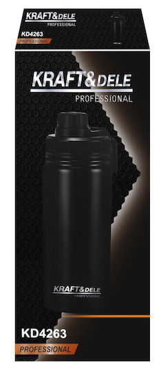 Kraft & Dele Thermosflasche Edelstahl 600ml Kd4263 mit Handgriff