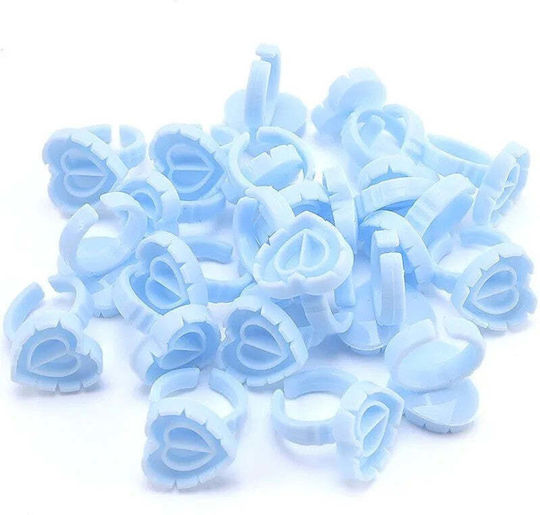 Inele din Plastic în Formă de Inimă pentru Aranjamente de Buchete