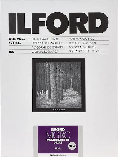 Ilford Multigrade Rc Deluxe Hârtie Foto Pearl pentru Imprimante Inkjet 25 Foi