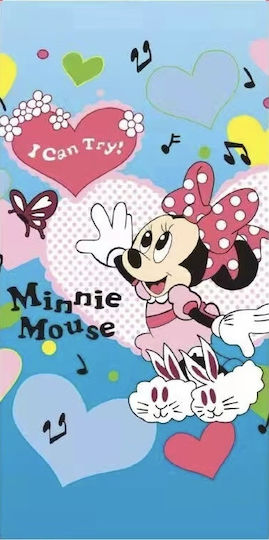 Плажна Кърпа Детска 100 Микрофибър 70x140 Minnie Paidtowel-03