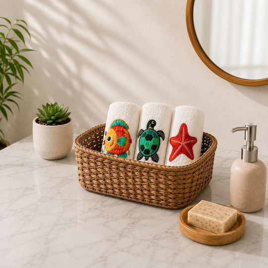 Rebeka Home Ръчно Изработени Sea Motifs 3 Брой Rebeka Home Ръчно Изработени Sea Motifs 3 Брой