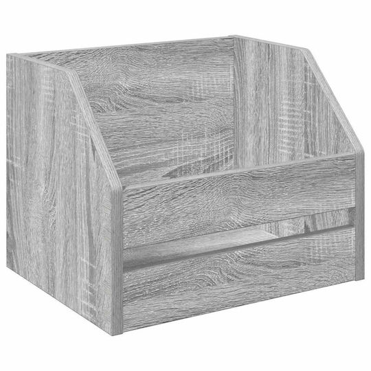 vidaXL Hi-Fi Furniture Grey 30x38x29cm