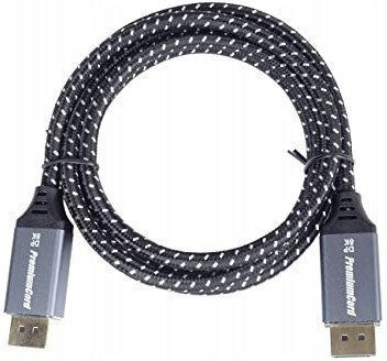 PremiumCord DisplayPort male - DisplayPort male 0.5m Black