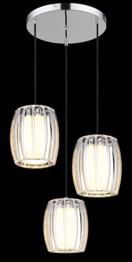 Globo Lighting Deckenleuchte Silber