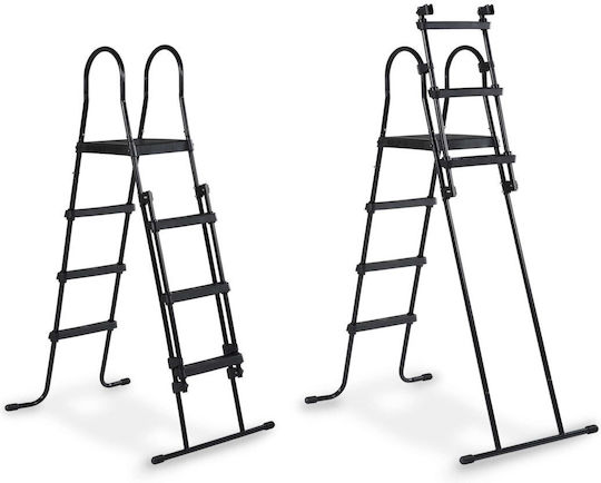 Exit Toys Στρογγυλή Πισίνα PVC 14758lt Εδάφους Γκρι