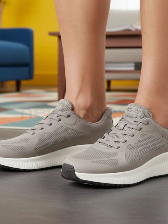 Skechers Bobs Sport Squad Chaos 4 Sneakers Γκρι