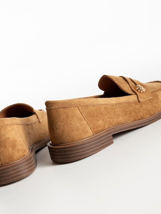 Γυναικεία Loafers σε Καφέ Χρώμα