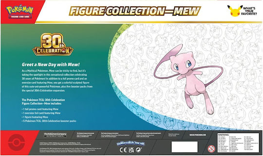Pokemon Sammlerkartenspiele Figure Collection Mew-Mewtwo 30. Jubiläum Verschiedene Designs