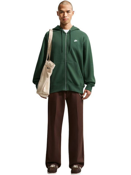 Hoodie Geacă cu Glugă Verde