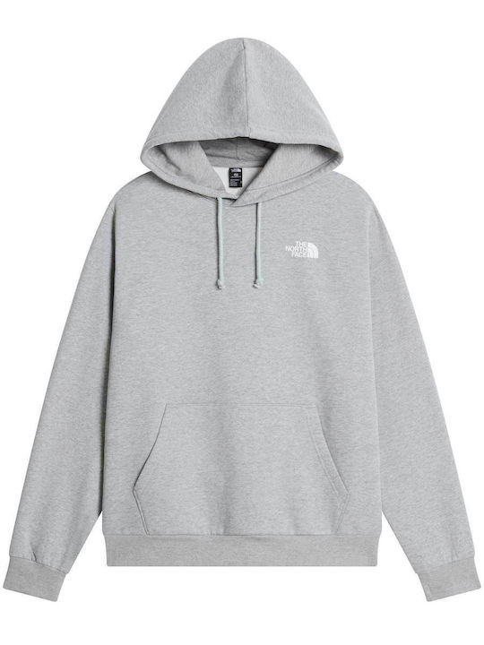 Φούτερ με Κουκούλα Grey