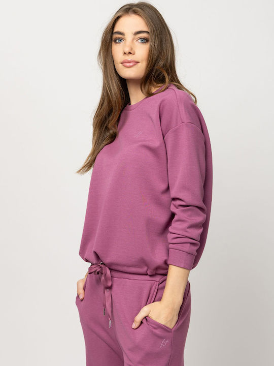 Damen Pullover Lila