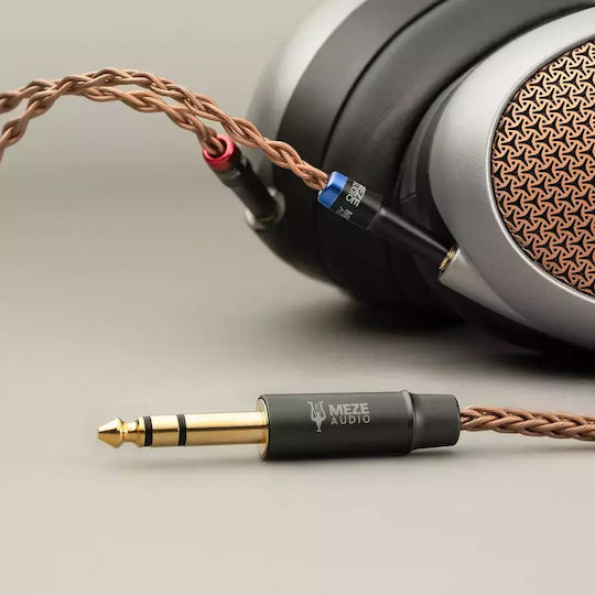 Meze Audio Poet Wired Over Ear Headphones Silver