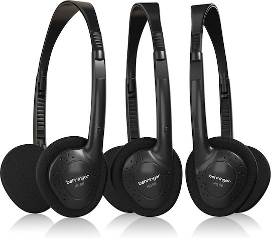 Behringer HO 66 Wired On Ear Headphones Black