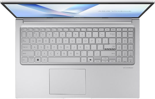 Asus Vivobook 15 X1504MA-BQ055W 15.6" IPS FHD (Core 7-350/16GB/512GB SSD/W11 Home) Cool Silver (GR Keyboard)