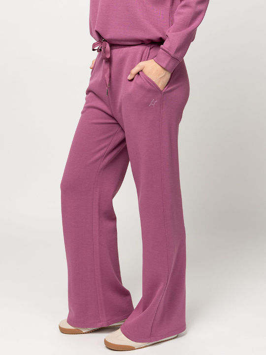 Damen Jogginghosen Lila