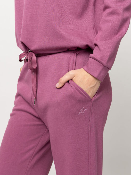Damen Jogginghosen Lila