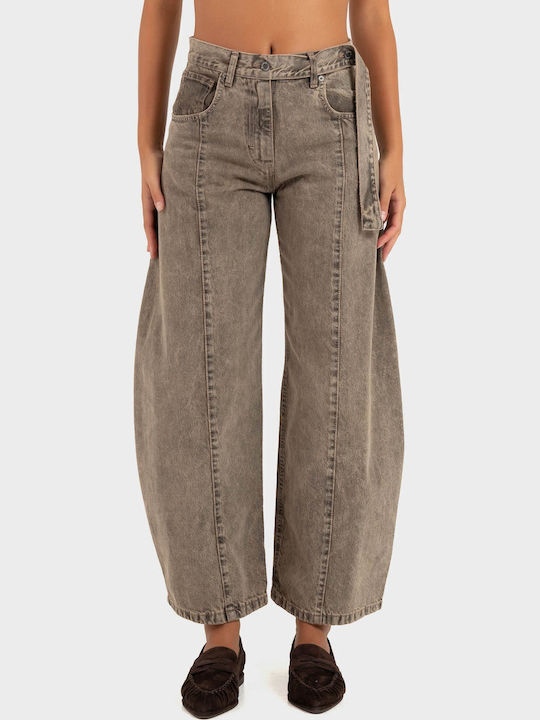 Damen Jeans Hosen in Lose Passform