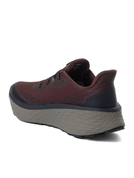 Columbia Outdry Outdry Мъжки Планински Обувки Водоустойчиви Бордо