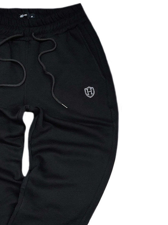 Sweatpants with Elastic Black