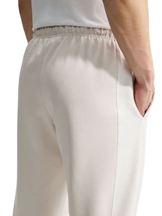 Sportswear Club Herren-Sweatpants mit Gummizug Creme