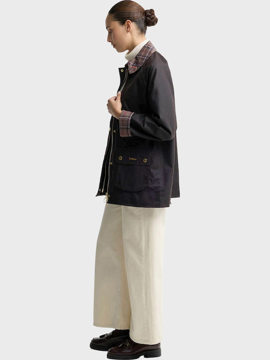 Beadnell Wax Women's Winter Jacket Rust