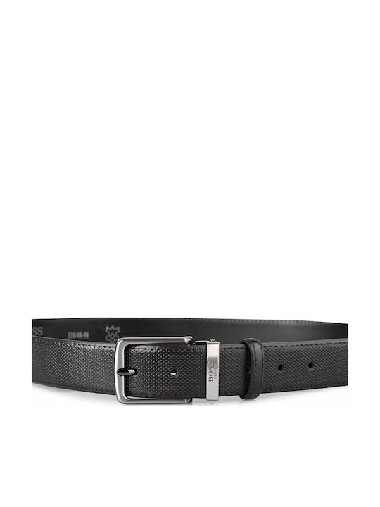 Men's Leather Belt Black