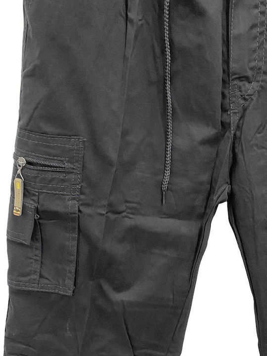 Men's Cargo Trousers Black