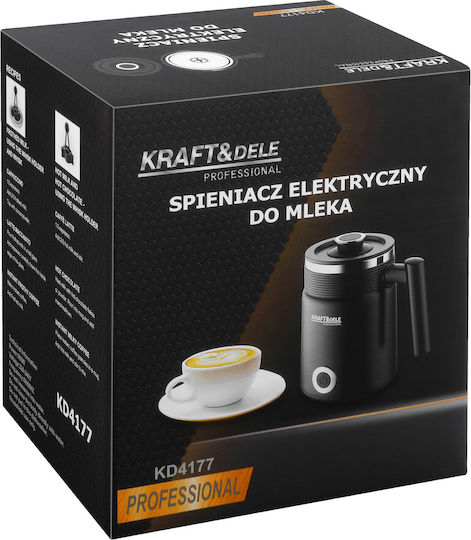 Kraft & Dele Aparat pentru Spumă de Lapte Caldă și Rece cu Acoperire Antiaderentă 150ml