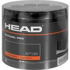 Padel Pro 60 Stück Displaybox Schwarz Overgrip Padel Head 61961