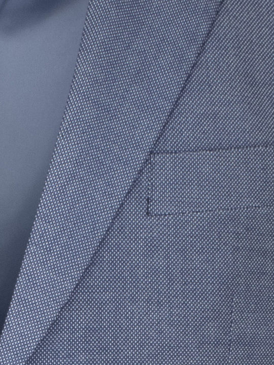 Men's Suit with Regular Fit Blue