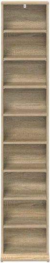 vidaXL Floor CD Case 33x23.5x175cm