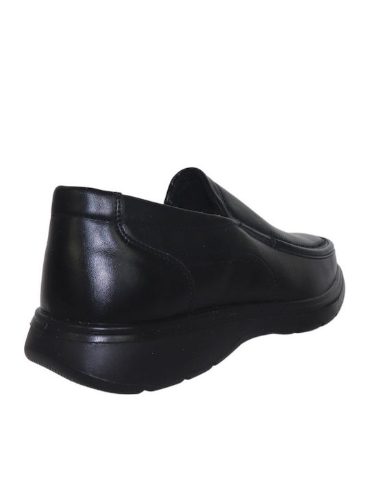 Men's Moccasins in Black Colour