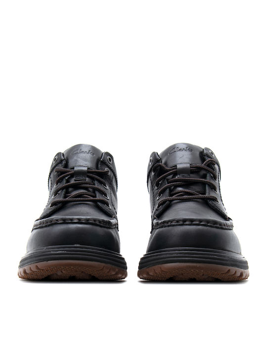Clarks Ghete Chukka din piele negre