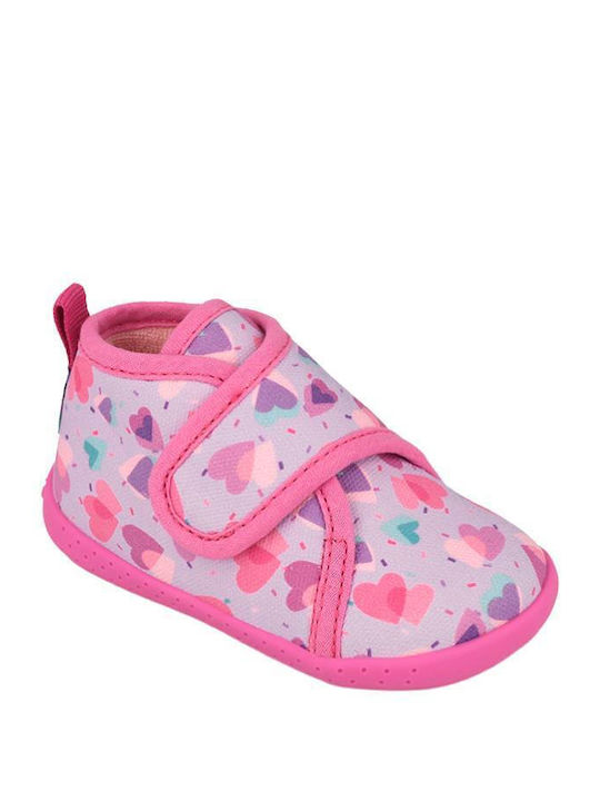 Frozen Kinderhausschuhe Stiefel Flieder