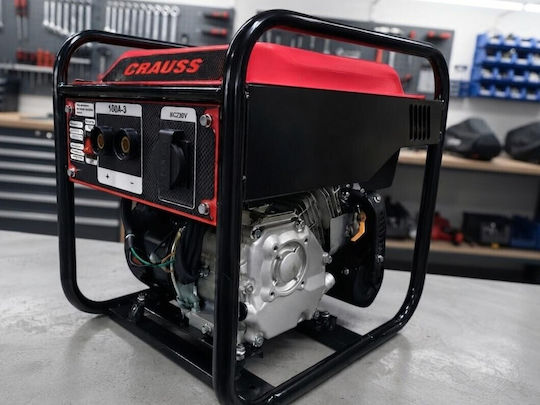 Kraft World Gasoline Generator Four-Stroke with Manual Starter