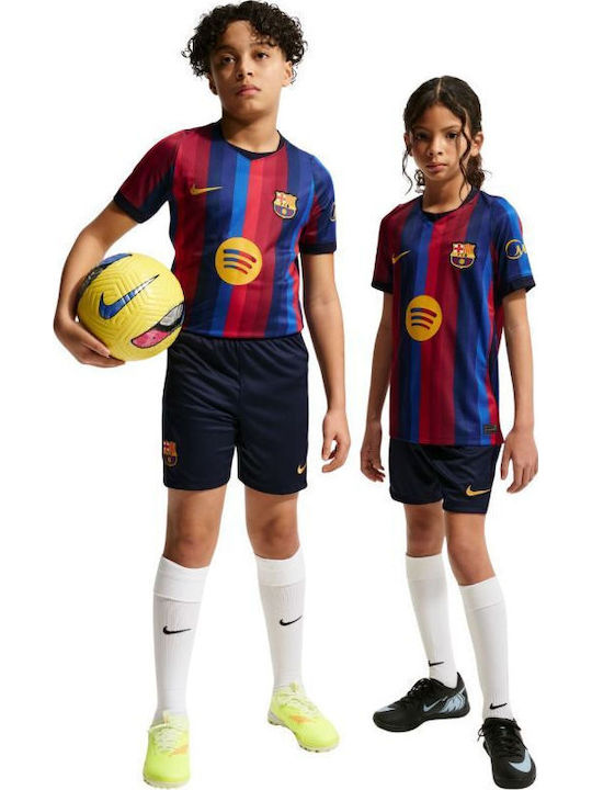 FC Barcelona 2026/27 Stadium Home Детски Шорти за Футболна Екипировка