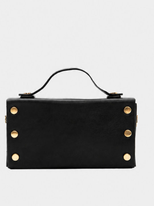 Leather Women's Black Crossbody Bag