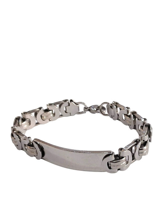 Kalliopi Silver Мъжка Id от Стомана