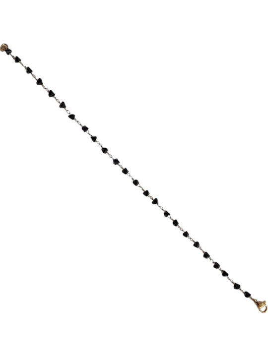 Kalliopi Silver Women's Steel Chain Bracelet 21cm