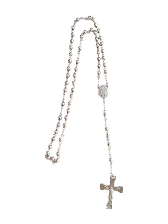 Kalliopi Silver Kalliopi Silver Rosenkranz aus Stahl