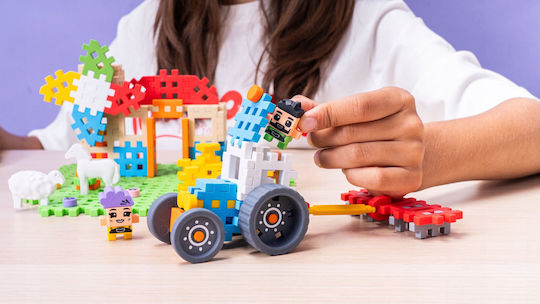 Marioinex Educational Building Blocks for 6+ Years 100 Pieces
