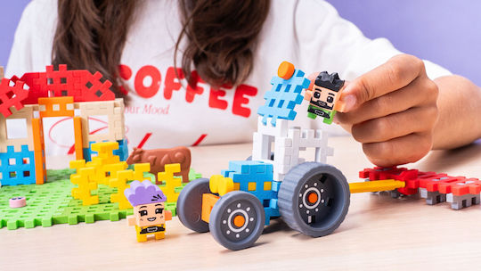 Marioinex Educational Building Blocks for 6+ Years 100 Pieces