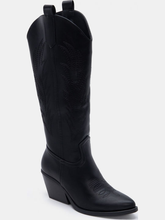 Women's Black Cowboy Boots