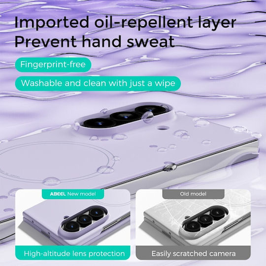 Abeel Liquid Silicone Magsafe Silicone Case Beige Samsung Galaxy Z Fold8 Ultra 5g