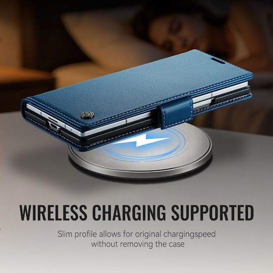 Caseme 023 Luminus Wallet Case Blue Samsung Galaxy Z Fold8 Ultra 5g
