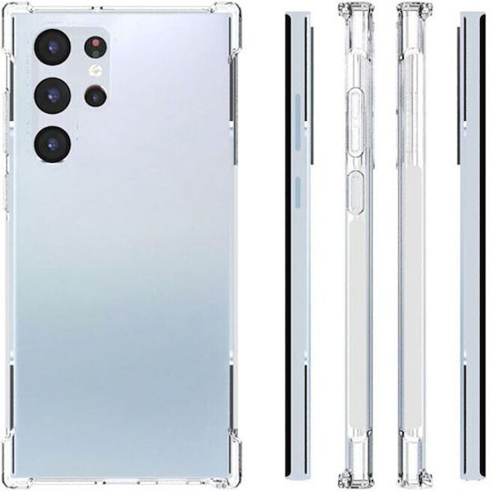 Shockproof Non-Slip Waterproof Silicone Case Transparent Samsung Galaxy S22 Ultra