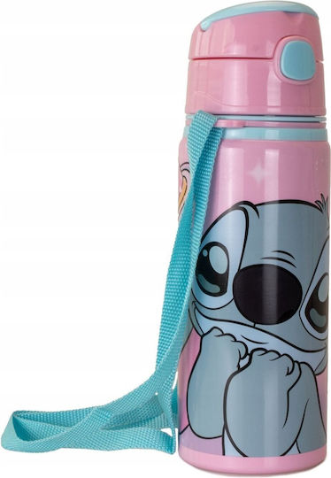 Disney Lilo & Stitch Kids Water Bottle from Aluminium Stitch Multicolour 600ml